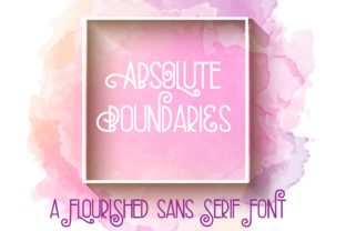Absolute Boundaries Typeface: A Playful Font for Modern Marketing