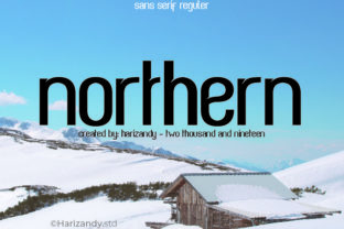 Arnorth Typeface: A Sporty Sans Serif for Creative Branding