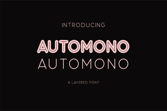 Automono Font: A Modern Typeface for Memorable Marketing