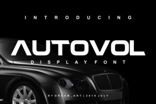 Autovol Font: A Bold Choice for Editorial Design