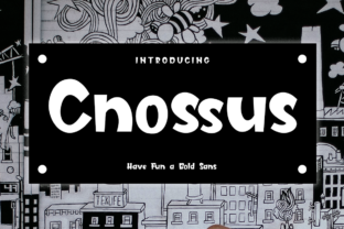 Cnossus: A Delightful Decorative Font for Editorial Design