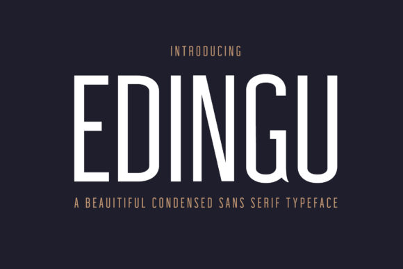 Edingu Family: A Timeless Typeface for Editorial Design