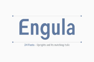 Engula Font: A Modern Typeface for Memorable Marketing