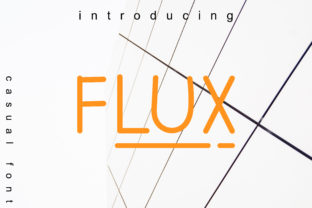 Flux Typeface: A Polished Choice for Small Business Branding