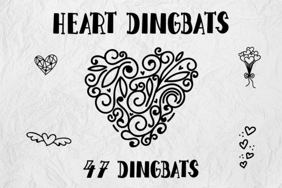 Heart Dingbats: A Typeface That Speaks to the Heart