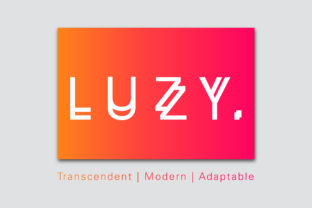 Luzy: A Contemporary Sans Serif Font for Modern Branding