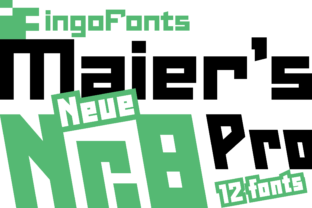 Maier s Neue Nr. 8: A Modern Typeface for Digital Marketing