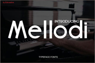 Mellodi Font: A Modern Typeface for Digital Design Projects