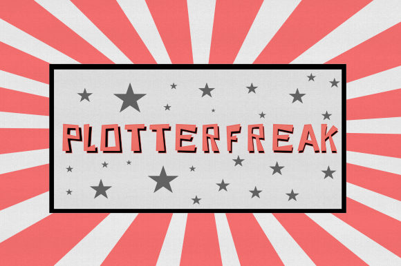 Plotterfreak Font for Stylish Design