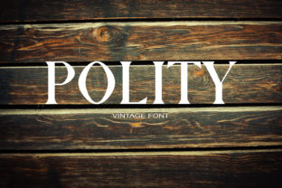 Polity Font: A Serif Typeface That Elevates Handmade Designs