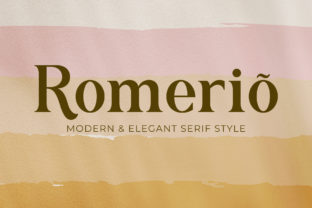 Romerio: A Serif Font with Quiet Authority