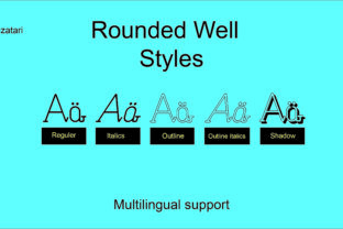 Rounded Well Font: A Slab Serif with a Personal Touch for Makers