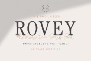 Rovey Duo: Elegant Serif Font for Editorial Design