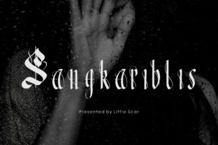 Sangkariblis: A Bold Blackletter with Character