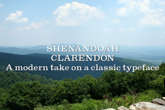 Shenandoah Clarendon Family: A Typeface That Elevates Branding