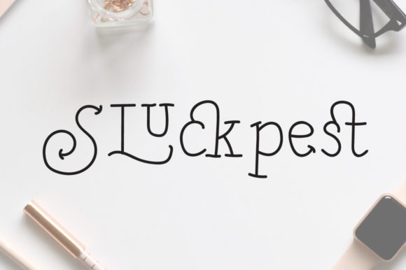 Sluckpest: A Bold Serif for Real Projects