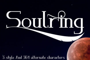 Soulring: A Serif Font for Editorial Design