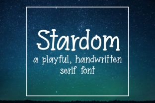 Stardom: A Serif Font for Creative Web Design