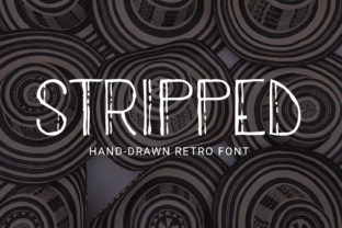 Stripped Font Review: A Modern Typeface for Campaign Designers