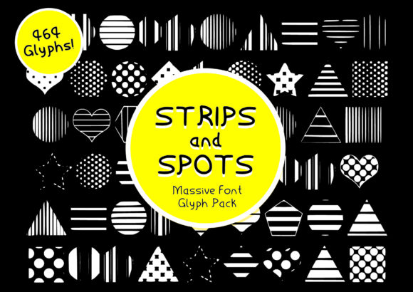 Strips Spots Font: A Creative Typeface for Your Brand