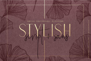 Stylish Duo: A Versatile Typeface for Modern Branding