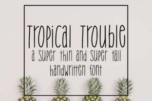 Tropical Trouble Font: A Polished Touch for Your Brand