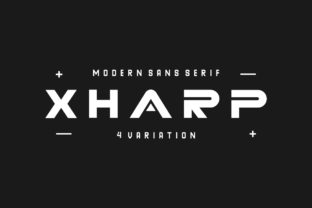 Xharp Typeface: A Futuristic Font for Modern Campaigns